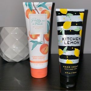 Bath and Body Works hand and body cream